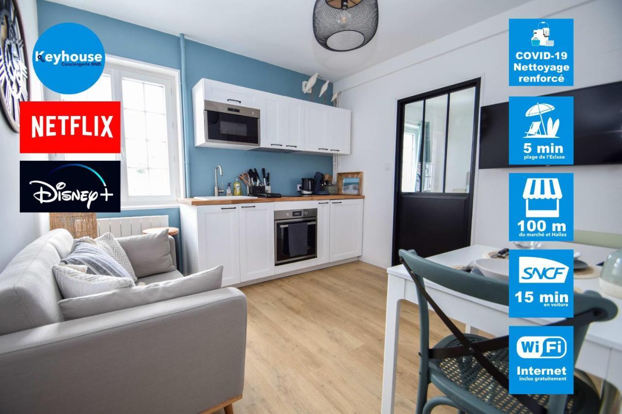 Vacances En Mode Pieton 2P 5Mn Plage Ecluse Appartement Dinard Buitenkant foto